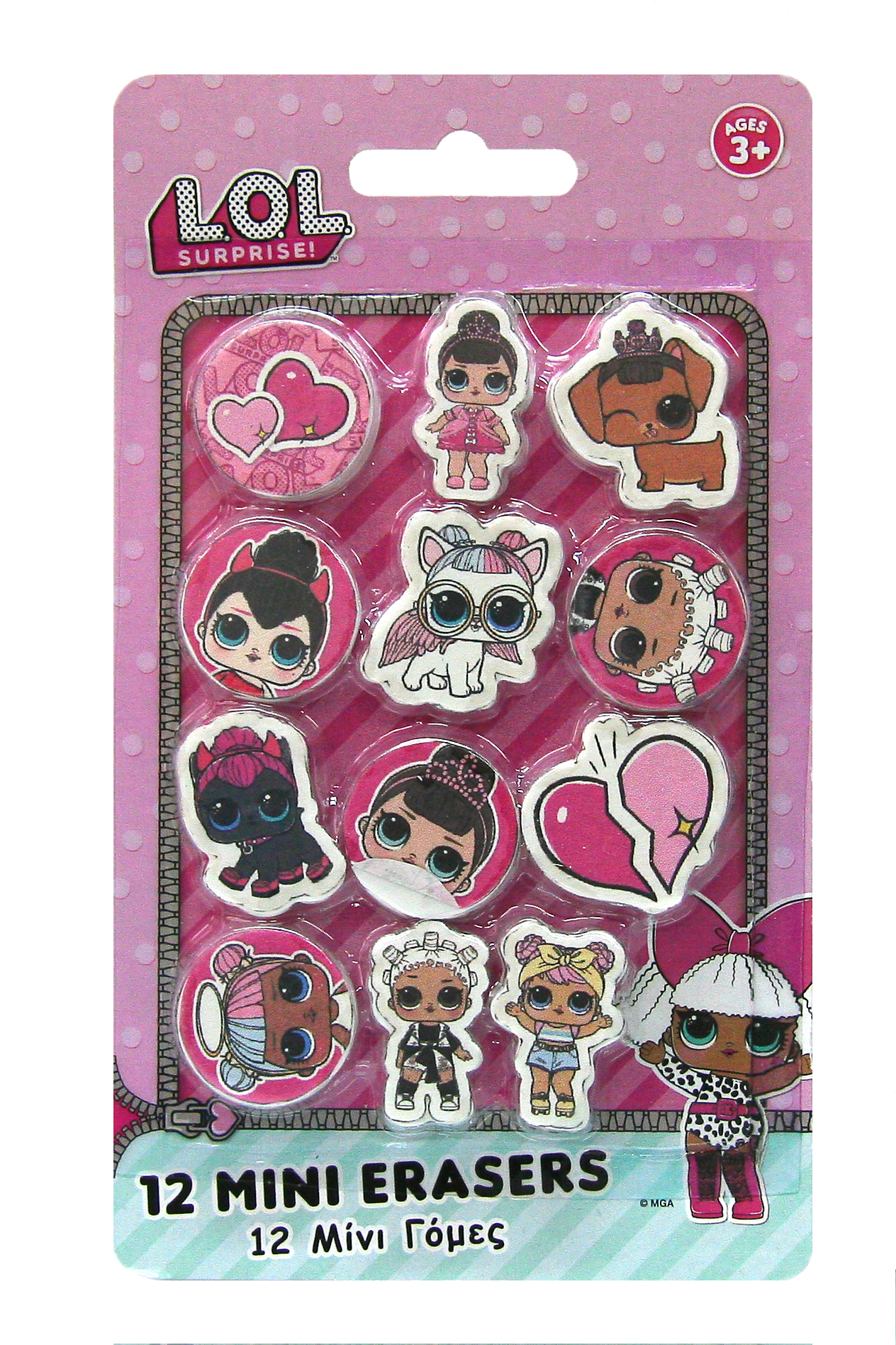 L.O.L. Surprise! 12 Μίνι Γόμες Image 1++