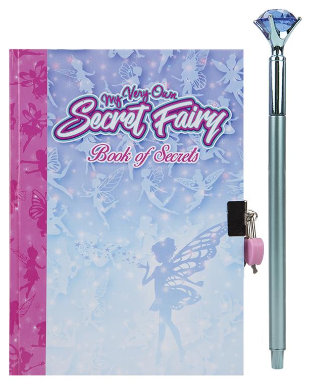 ΗΜΕΡΟΛΟΓΙΟ SECRET FAIRY ΚΑΙ ΣΤΥΛΟ ΜΕ ΔΙΑΜΑΝΤΙ Image 1++