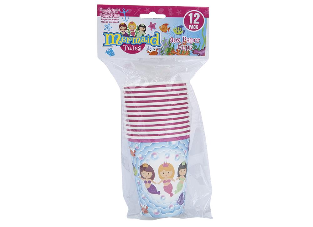 Χάρτινα Ποτήρια Γοργόνα