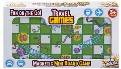 4 Μαγνητικά Επιτραπέζια Παιχνίδια Ταξιδιού Image 1++