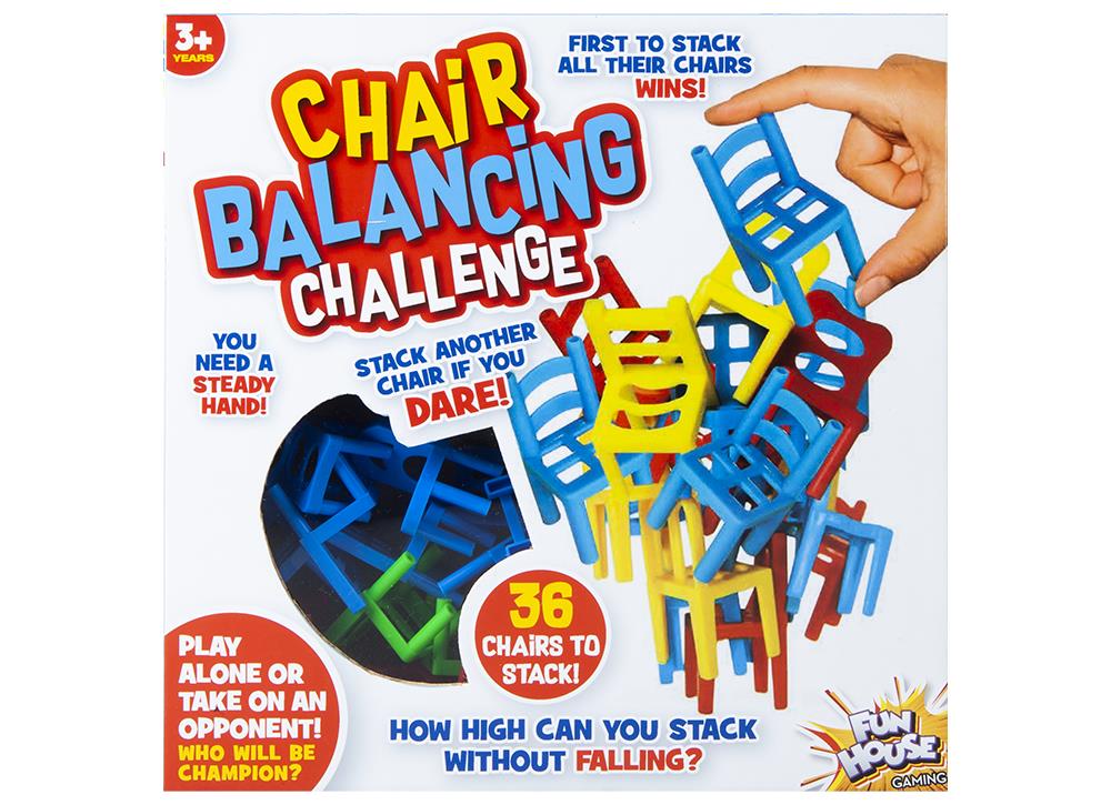 Επιτραπέζιο Παιχνίδι Ισορροπίας με Καρέκλες Image 1++