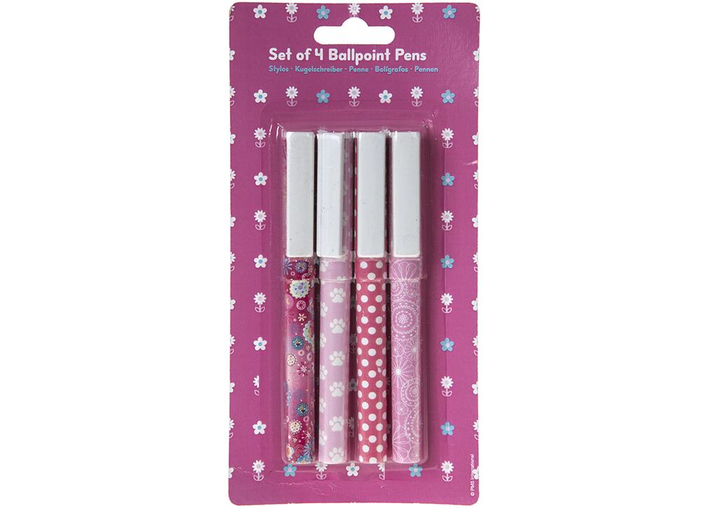 4 Ροζ Στυλό Image 1++