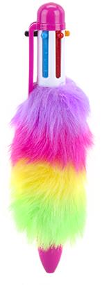 Γούνινο Στυλό 6 Χρώματα Image 1++