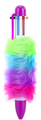 Γούνινο Στυλό 6 Χρώματα Image 1++