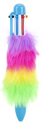 Γούνινο Στυλό 6 Χρώματα Image 1++