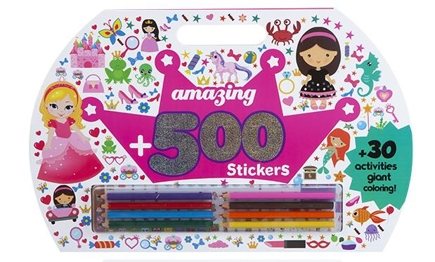 Τετράδιο Δραστηριοτήτων με Μολύβια και Αυτοκόλλητα Image 1++