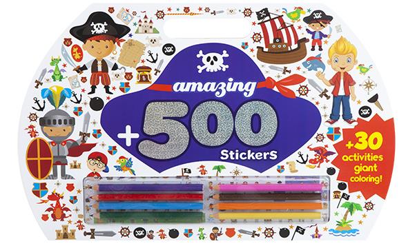 Τετράδιο Δραστηριοτήτων με Μολύβια και Αυτοκόλλητα Image 1++