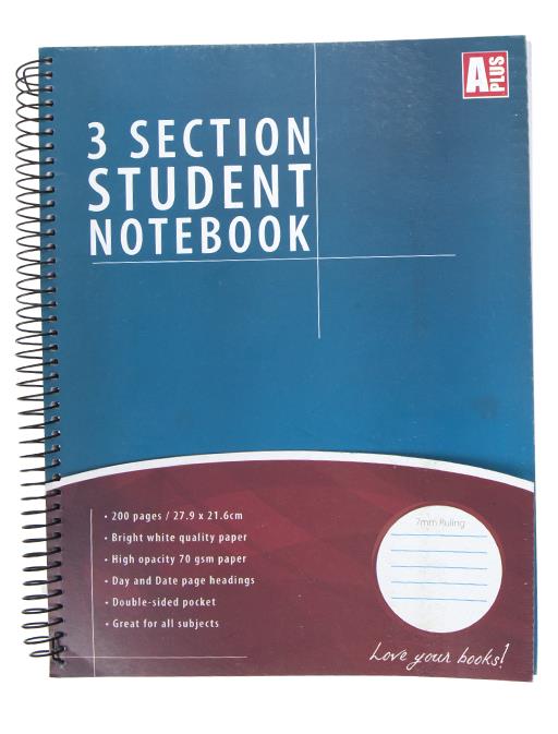 A4 Τετράδιο 3 Θεμάτων Image 1++