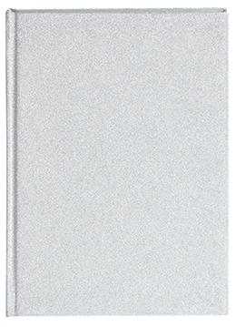 HARD BACK A6 LINED GLITTER NOTEBOOK Image 1++