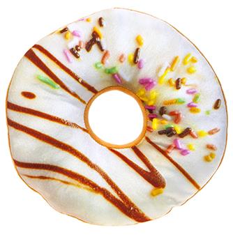 PRINTED DONUT PLUSH 24CM Image 1++