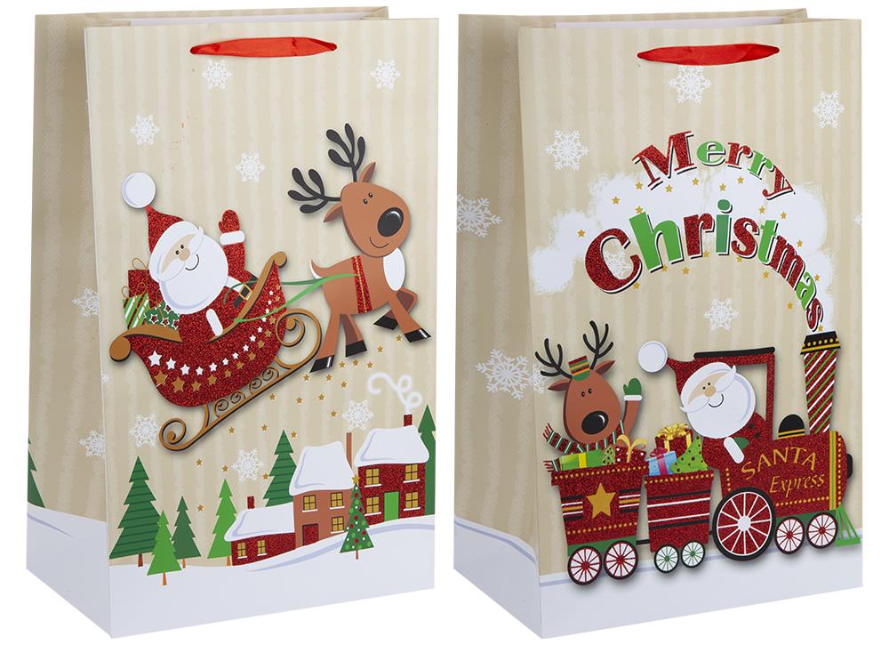 Μεγάλες Χριστουγεννιάτικες Τσάντες Image 1++