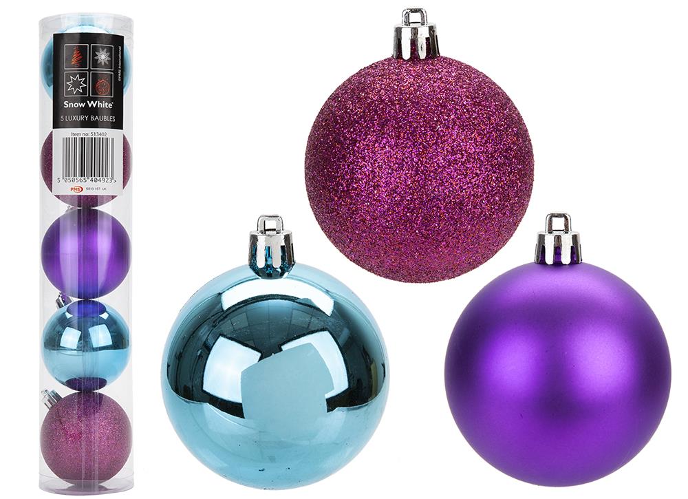 5 Χριστουγεννιάτικες Μπάλες Image 1++