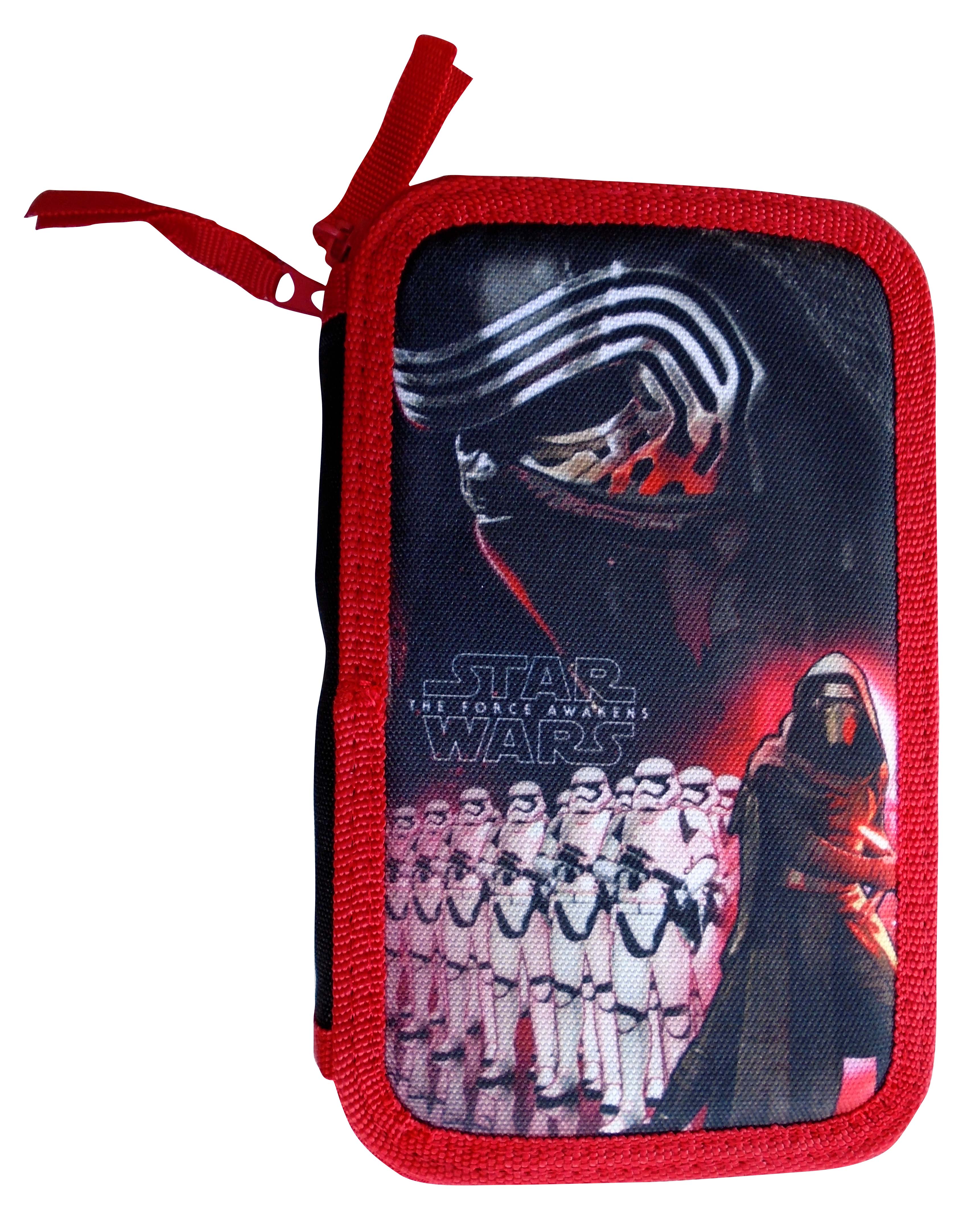 STAR WARS Σχολική Κασετίνα Διπλή Γεμάτη Image 1++