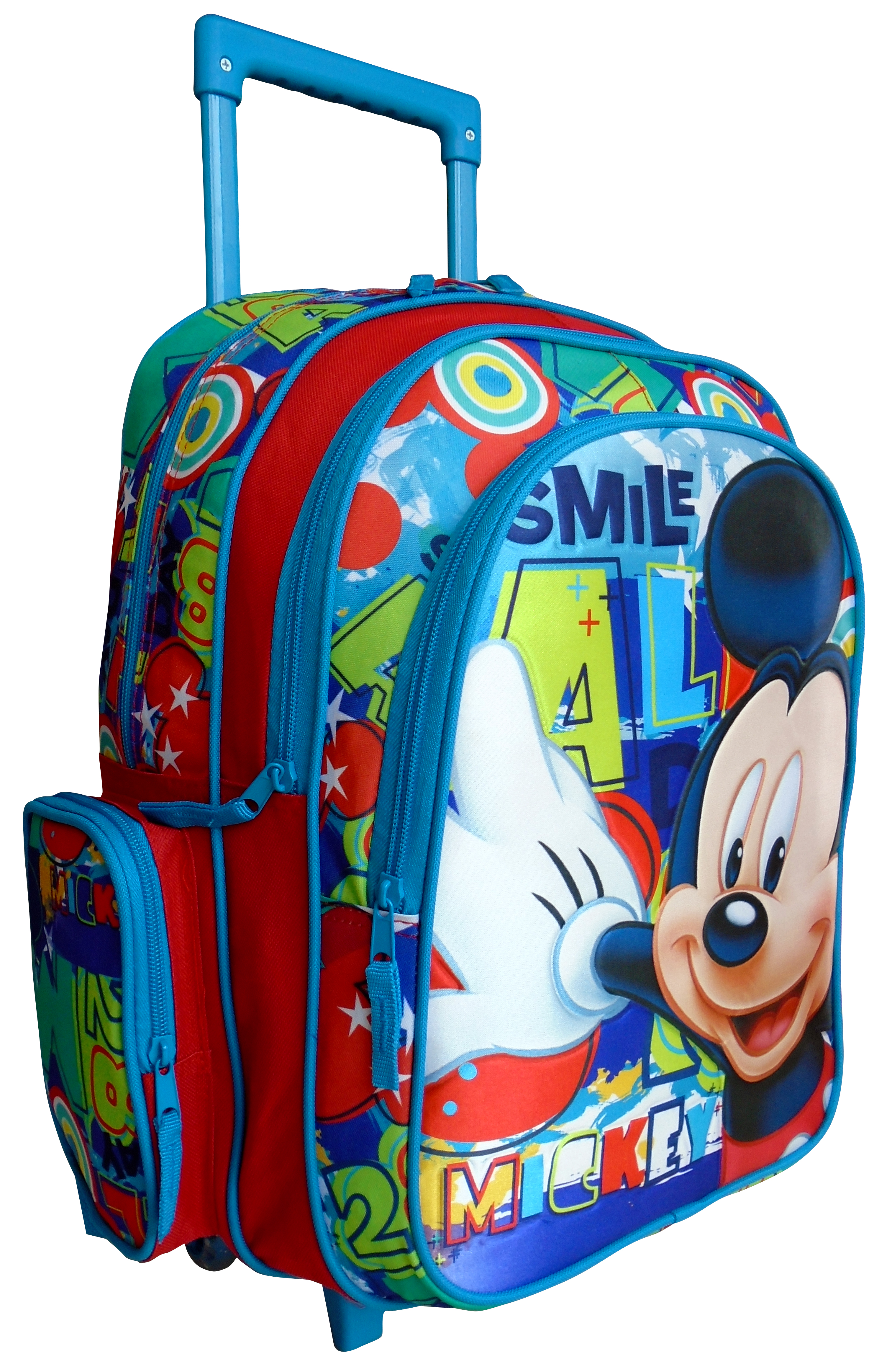 MICKEY Σχολικό Σακίδιο Τρόλεϋ Image 1++