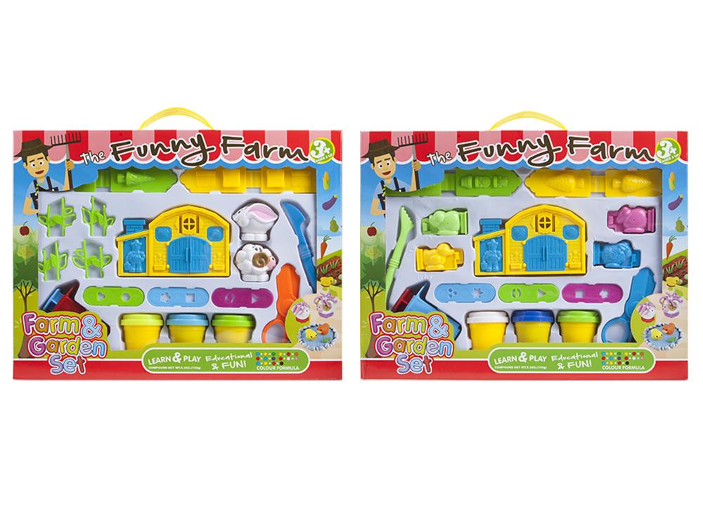 Σετ Πλαστελίνης Αγρόκτημα και Κήπος Image 1++