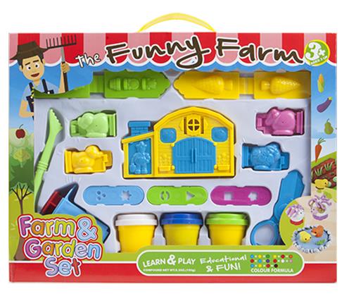 Σετ Πλαστελίνης Αγρόκτημα και Κήπος Image 1++