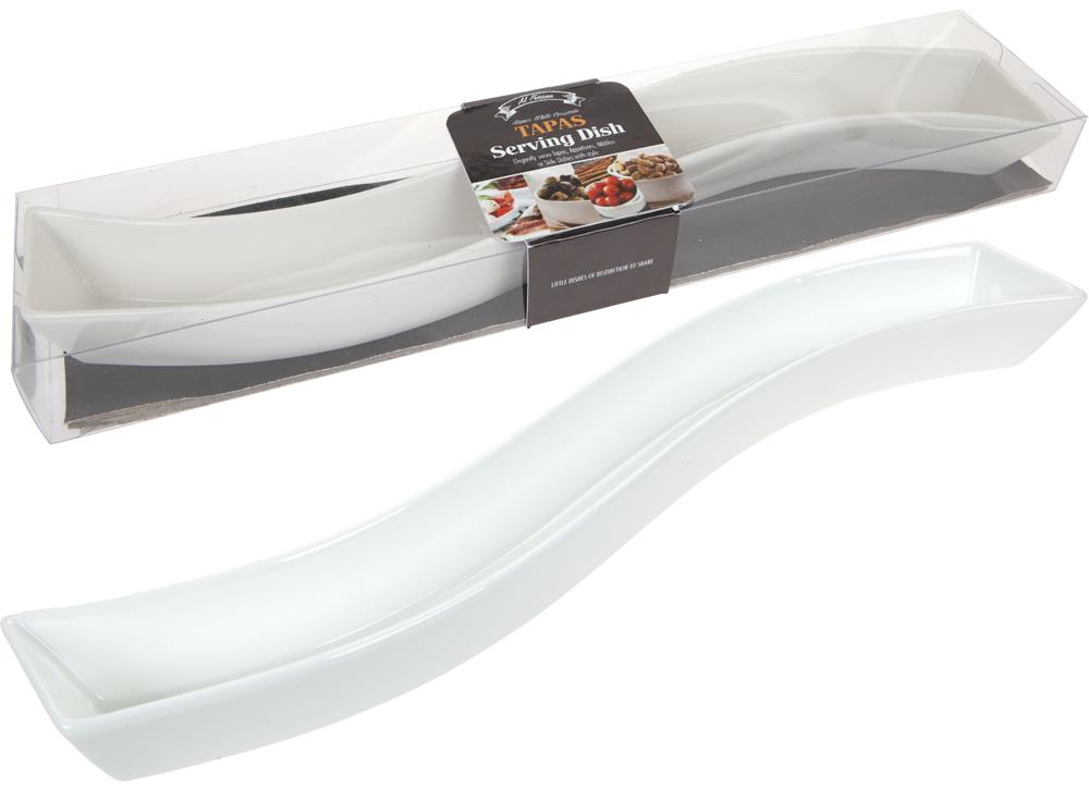 Μακρόστενο καμπυλωτό Μπωλ για Σνακ Image 1++