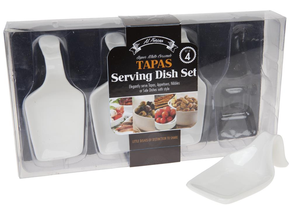 4 Μπωλ σε σχήμα κουταλιού για Σνακ Image 1++