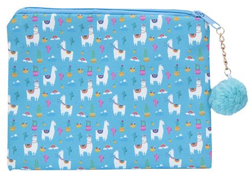LLAMA LOVE PRINT MEDIUM PURSE Image 1++