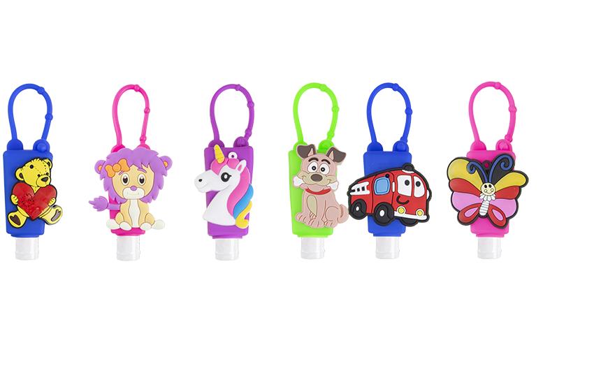 Μπουκαλάκι Μπρελόκ Αντισηπτικό για Σχολικές Τσάντες Image 1++