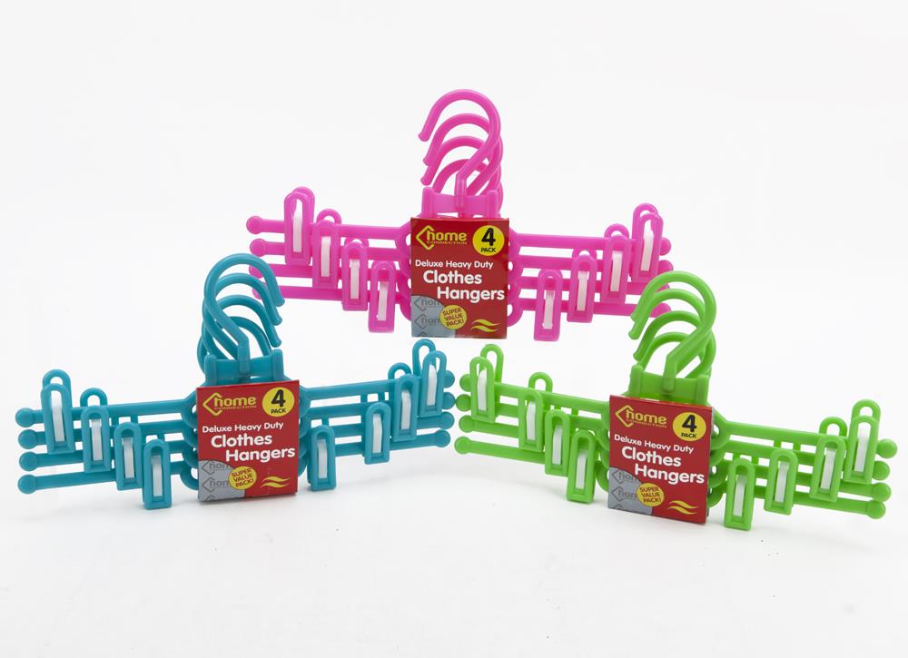 4 Κρεμάστρες για Βαριά Ρούχα