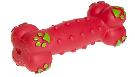 SQUEAKY DUMBELL BONE TOYS Image 1++