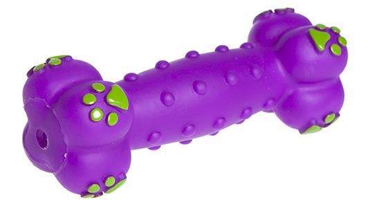 SQUEAKY DUMBELL BONE TOYS Image 1++
