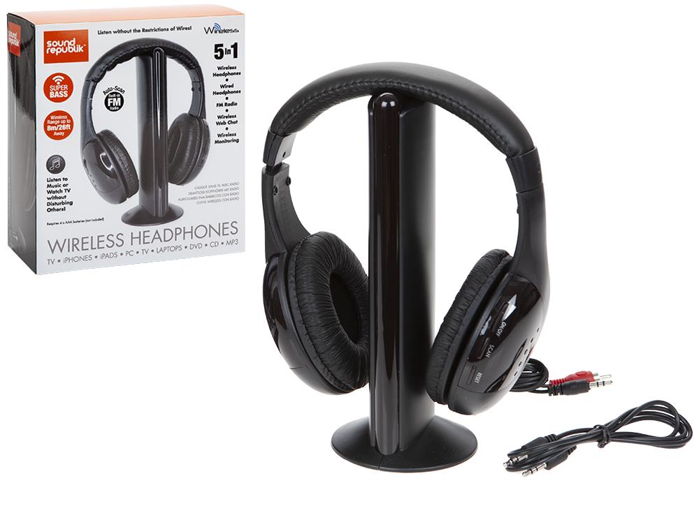 Ασύρματα Ακουστικά με ραδιόφωνο Image 1++