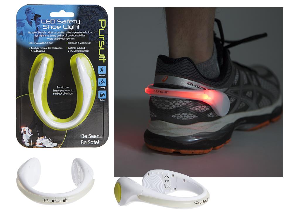 PURSUIT LED GLOWING SHOE LIGHT WHITE/ GREEN